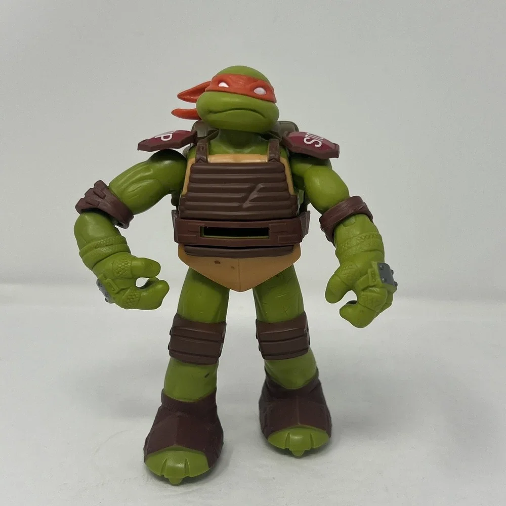 Teenage Mutant Ninja Turtles 2 Michelangelo Action Figure 4.5 5.5 Inch TMNT Toy